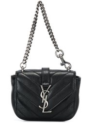 стеганая мини-сумка 'College' Saint Laurent