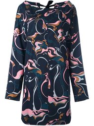 платье с мраморным узором Marni