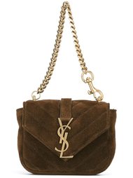 стеганая мини-сумка 'College' Saint Laurent