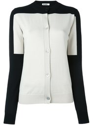 кардиган дизайна колор-блок Jil Sander