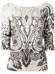 свитер с барочным узором Etro