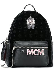 рюкзак с логотипом MCM