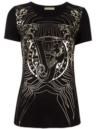 футболка с принтом логотипа   Versace Jeans