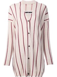 striped V-neck cardigan Uma Wang