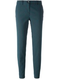 жаккардовые брюки с геометрическим узором Etro