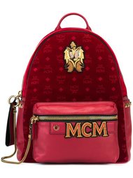 рюкзак с логотипом MCM