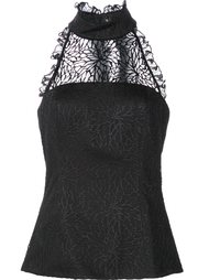 lace halterneck top Jay Godfrey