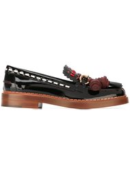 лоферы с пряжками Tod's