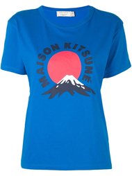 футболка 'Mont Fuji'  Maison Kitsuné