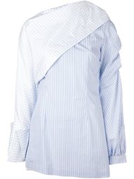 короткое асимметричное платье Jacquemus