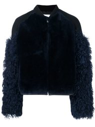 куртка с контрастными рукавами  MSGM