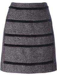 юбка А-образного силуэта в полоску Sonia By Sonia Rykiel