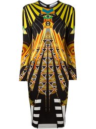 платье с египетским рисунком Givenchy
