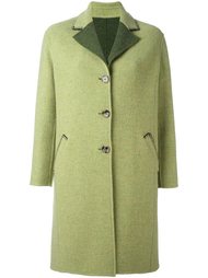 пальто с контрастными лацканами  Etro