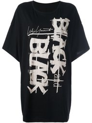 футболка 'Black and Black' Yohji Yamamoto