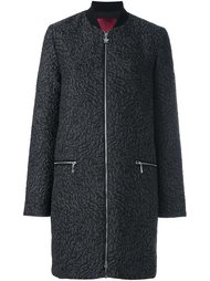 жаккардовое пальто  Moncler Gamme Rouge