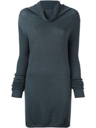 джемпер с воротником-хомутом Rick Owens