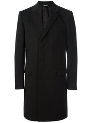 пальто с вышивкой роз на лацканах Dolce &amp; Gabbana