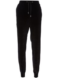 велюровые спортивные брюки  Versace Jeans