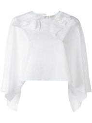 укороченная блузка Delpozo