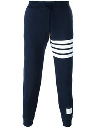 спортивные брюки с контрастными полосами Thom Browne
