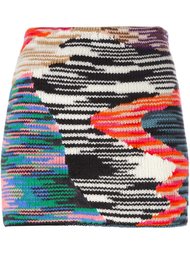 трикотажная юбка с узором Missoni