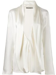 блузка с запахом и драпировкой Haider Ackermann