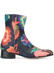 ботинки с цветочным принтом   Paul Smith