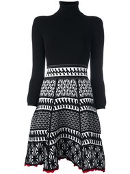 трикотажное платье со сборкой Dsquared2