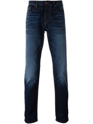 джинсы кроя слим Armani Jeans