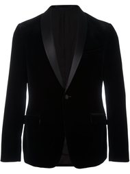бархатный смокинг с шалевыми лацканами Z Zegna