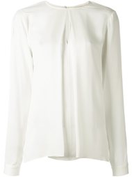 блузка с плиссировкой спереди Michael Michael Kors