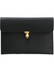 клатч с черепом  Alexander McQueen