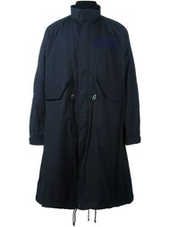 многослойный плащ  Sacai