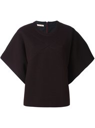 толстовка с широкими рукавами Marni