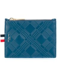 кошелек для монет в клетку Thom Browne