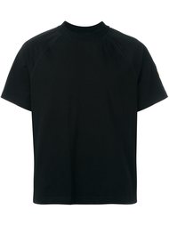 футболка с контрастными полосками   Moncler