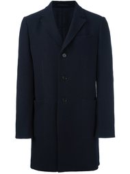 однобортное пальто Z Zegna