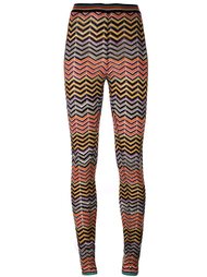 леггинсы с узором шеврон Missoni