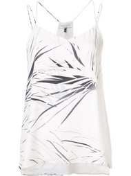 топ с принтом пальм Halston Heritage