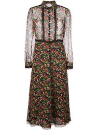 платье с цветочным принтом Red Valentino