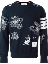 толстовка с вышивкой Thom Browne