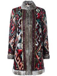 пальто с орнаментом Bazar Deluxe