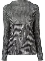 плиссированный топ  Issey Miyake