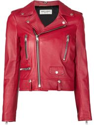 классическая байкерская куртка Saint Laurent