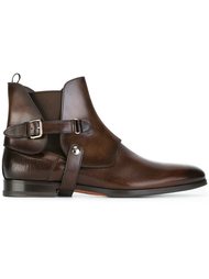 ботинки по щиколотку с ремешками Santoni