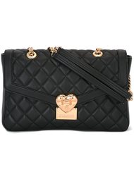 стеганая сумка на плечо Love Moschino