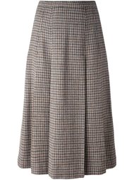 плиссированная юбка Burberry Vintage