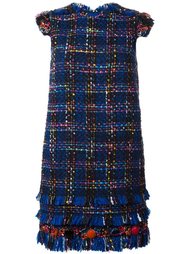 твидовое платье шифт MSGM