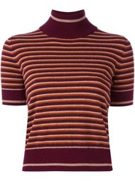 полосатый свитер с короткими рукавами I'M Isola Marras